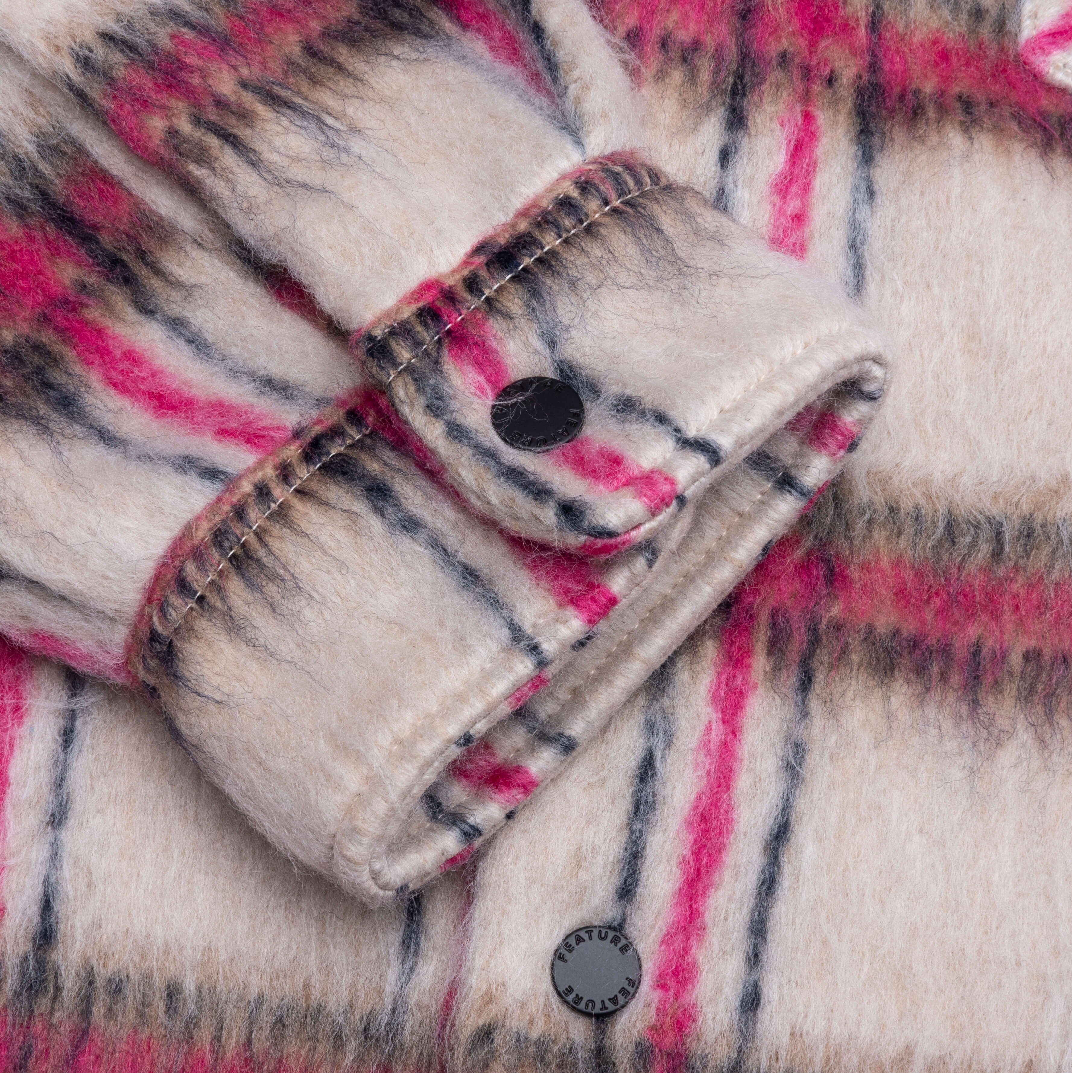 Mohair Flannel Off White