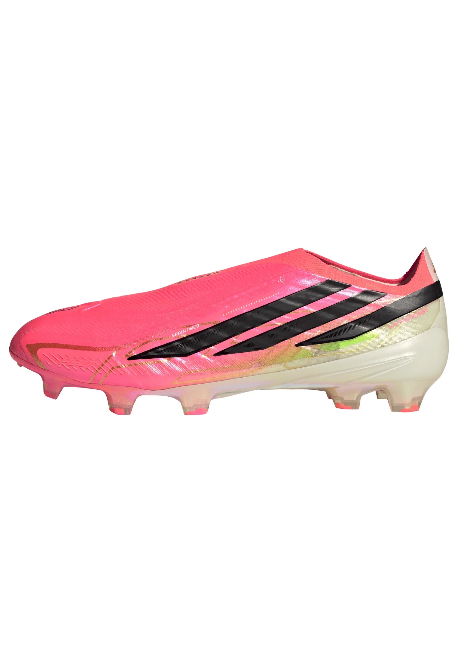 adidas F50 Hyperfast Elite Laceless Firm Ground Mens Soccer Cleats Turquesa Black Gold