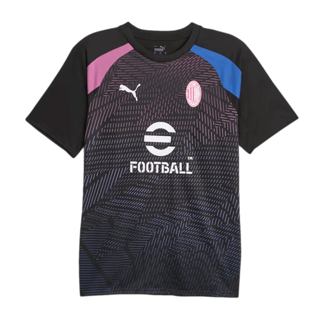 PUMA AC Milan Prematch Short Sleeve Jersey