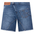 Twisted Workwear Shorts Light Blue Denim