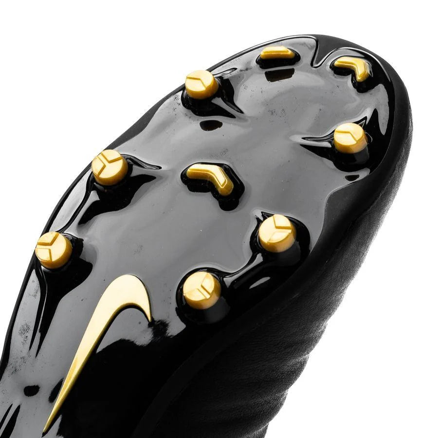 Nike Legend 7 Academy FG Firm Ground Soccer Cleats Black Gold