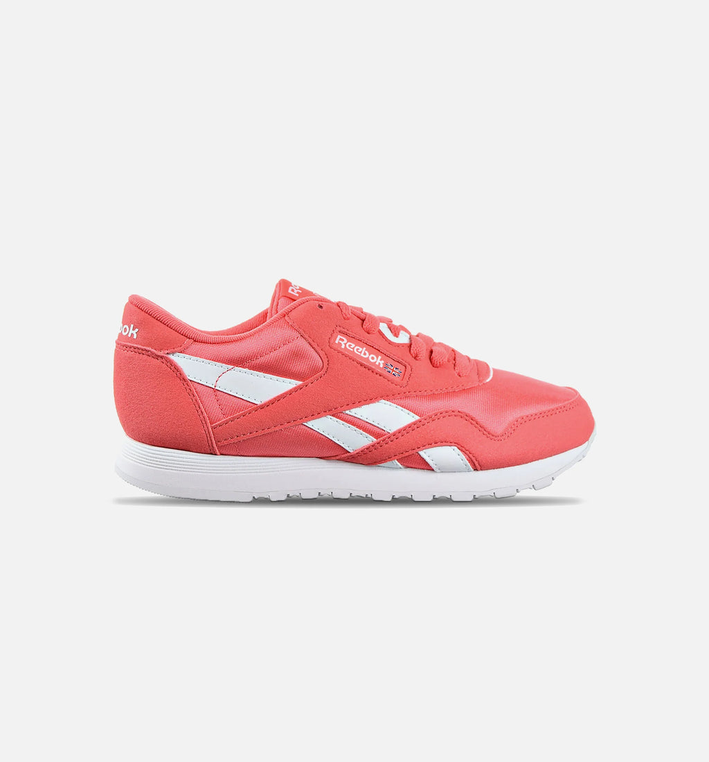 Classic Nylon Womens Shoes Red White